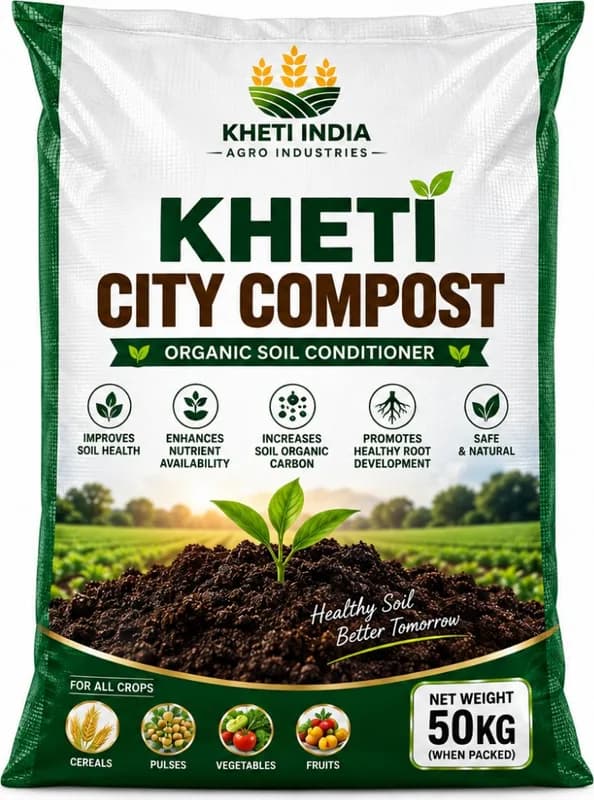 Kheti City Compost — City Compost - Organic Soil Conditioner