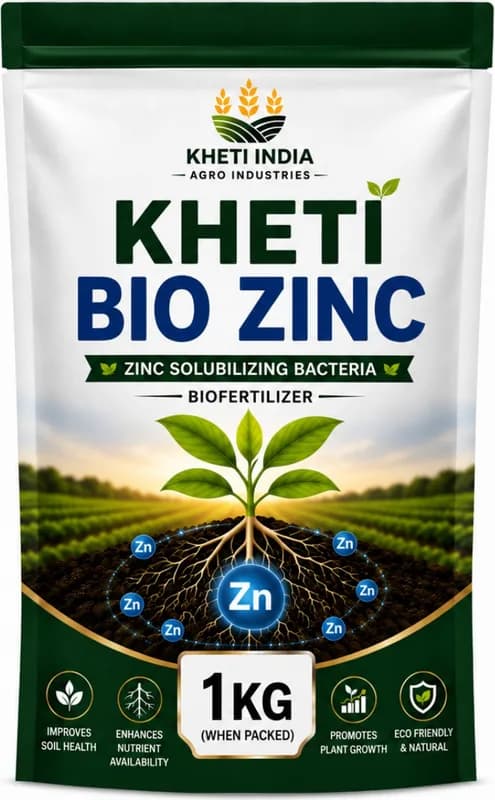 Kheti Bio Zinc — Zinc Solubilizing Bacteria (ZSB) Biofertilizer