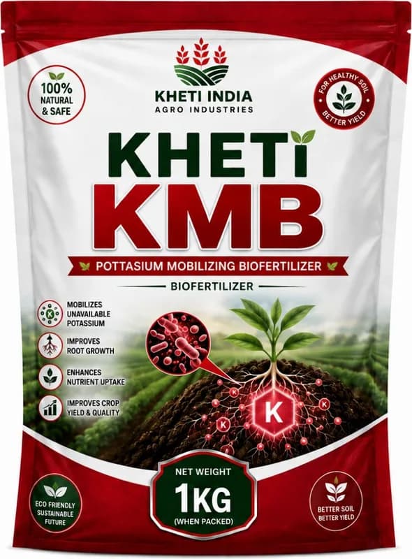 Kheti KMB — Potassium Mobilizing Biofertilizer (KMB)