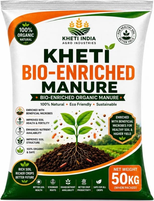 Kheti Bio-Enriched Manure — Bio-Enriched Organic Manure