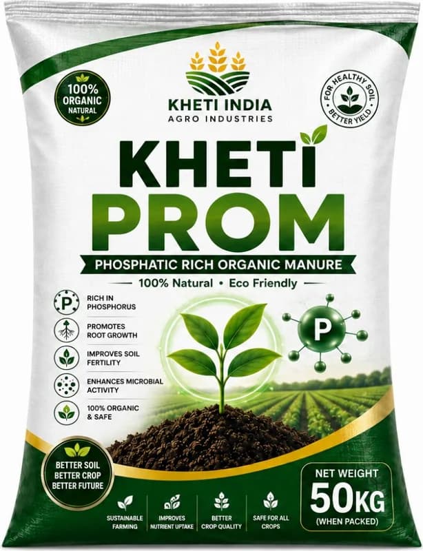 Kheti PROM — Phosphatic Rich Organic Manure (PROM)