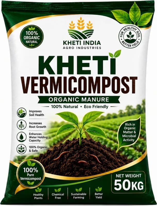Kheti Vermicompost — Vermicompost - Organic Manure