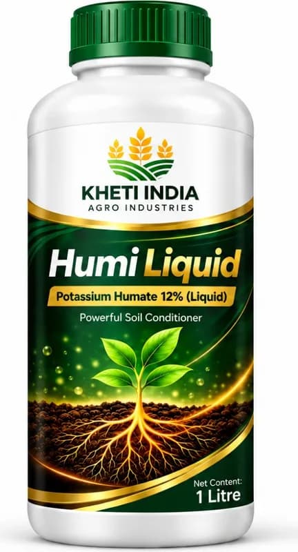Humi Liquid — Potassium Humate 12% (Liquid) - Powerful Soil Conditioner
