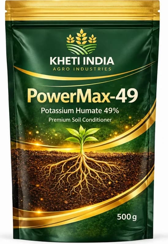 PowerMax-49 — Potassium Humate 49% - Premium Soil Conditioner
