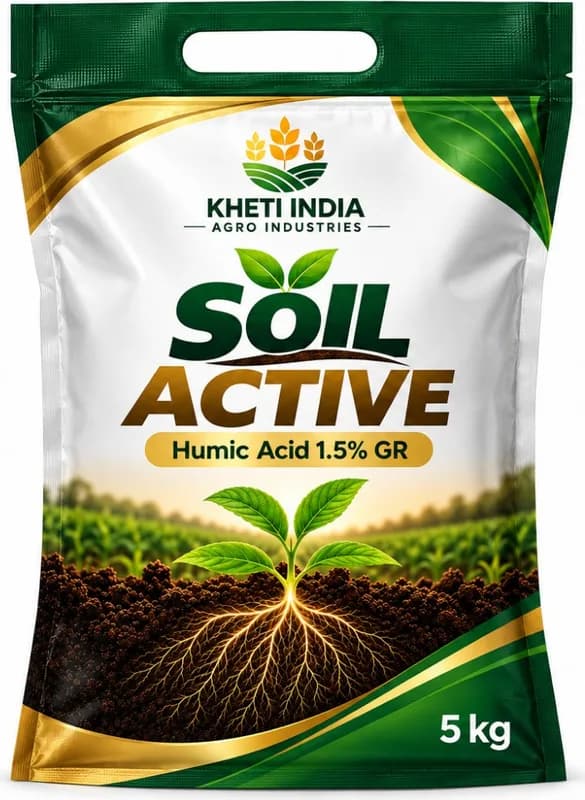 Soil Active — Humic Acid 1.5% GR - natural organic soil conditioner