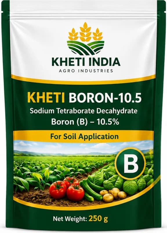 Kheti Boron-10.5 — Sodium Tetraborate Decahydrate - Boron (B) 10.5%