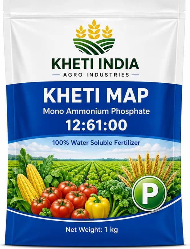 Kheti MAP 12:61:00 — Mono Ammonium Phosphate 12:61:00 - NPK Water Soluble Fertilizer