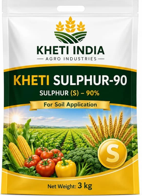 Kheti Sulphur-90 — Sulphur (S) 90% - Soil Conditioner