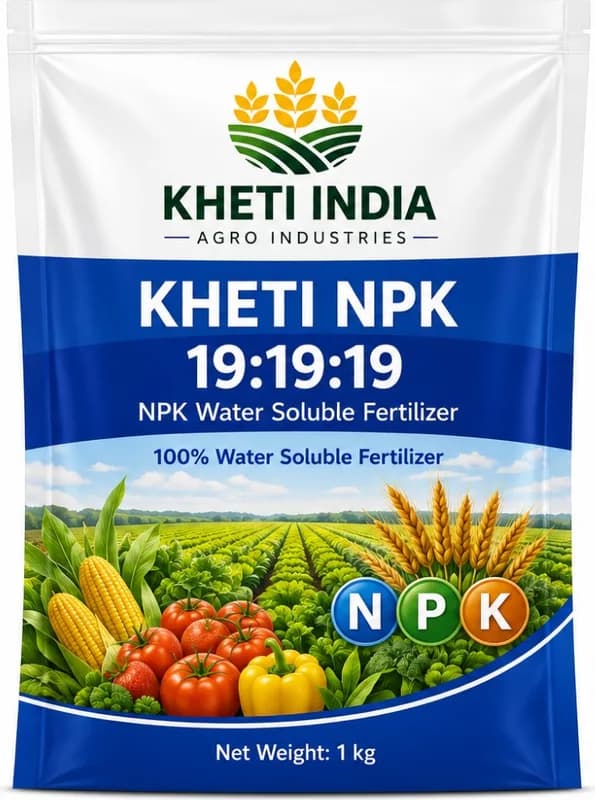 Kheti NPK 19:19:19 — NPK 19:19:19 - 100% Water Soluble Fertilizer
